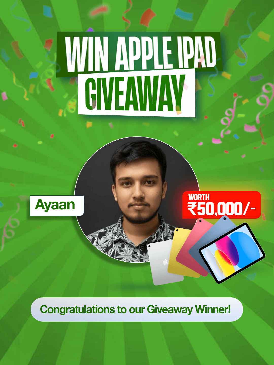 Ayaan Apple iPad