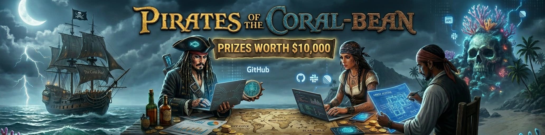 Pirates of the Coral-bean
